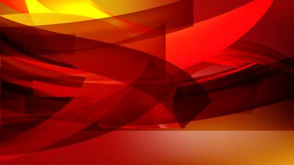 Abstract Red and Yellow Shapes