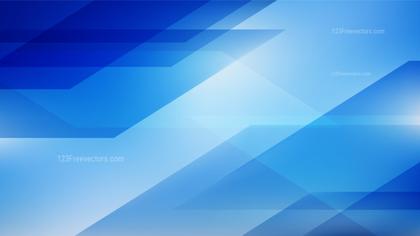 Abstract Blue Geometric Background