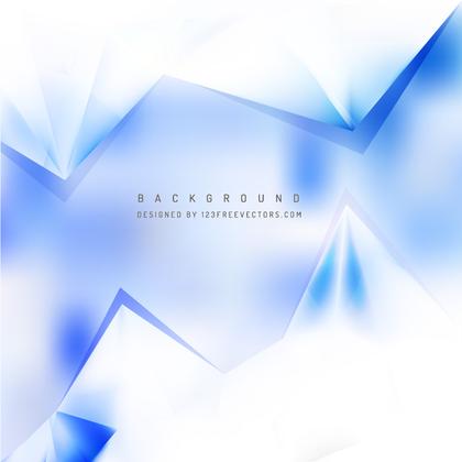 Light Blue Polygonal Triangular Background Template