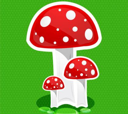 Mushroom Free Vector Icon