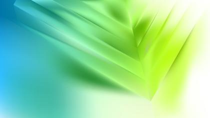 Abstract Green and Blue Lines