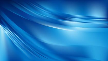 Blue Wave Abstract