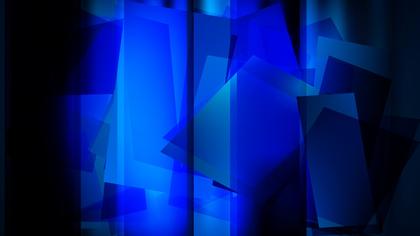 Blue Geometric Shapes
