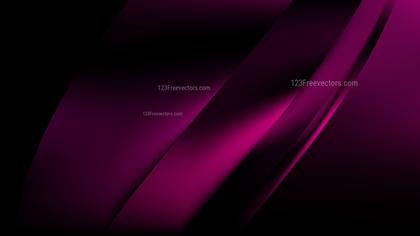 Abstract Pink and Black Swirls