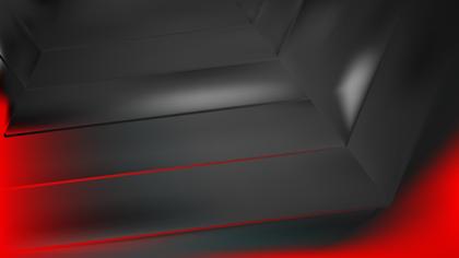 Geometric Red and Black