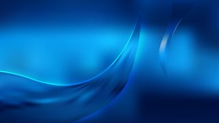 Abstract Blue Swirl