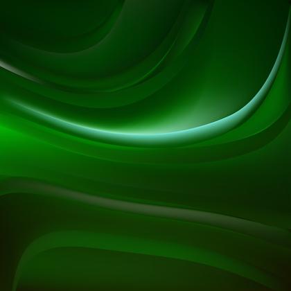 Emerald Green Abstract