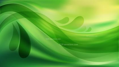 Abstract Green Graphic Background
