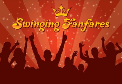 Swinging Funfares Wallpaper Vector