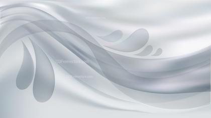 Silver Wave Abstract Background