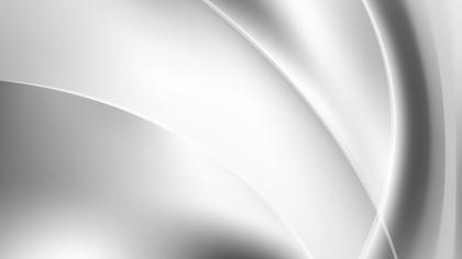 Abstract White Curves