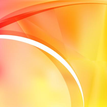Free Download Abstract Orange and Yellow Curve Background