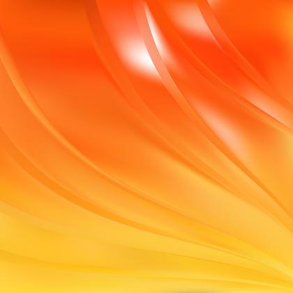 Free Download Abstract Orange and Yellow Swirls Background