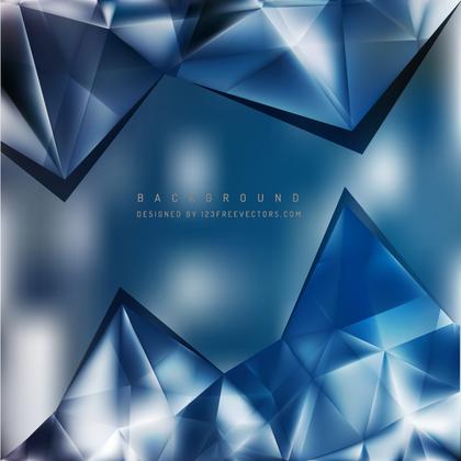 Blue Triangular Background