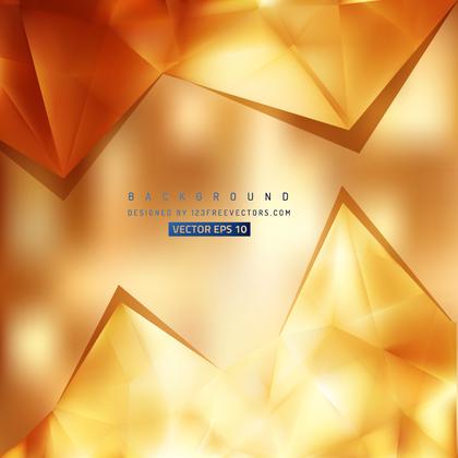 Brown Triangular Background Template