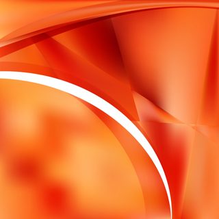 Abstract Orange Waves