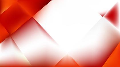 Red and White Abstract