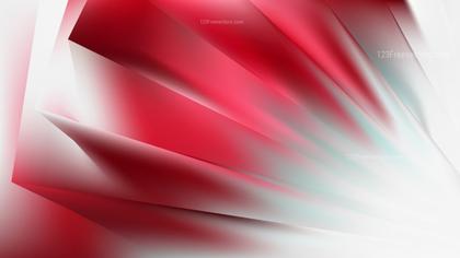 Red and White Abstract