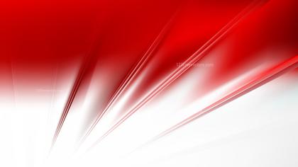 Red and White Abstract