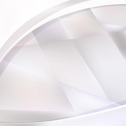 Abstract White Curves