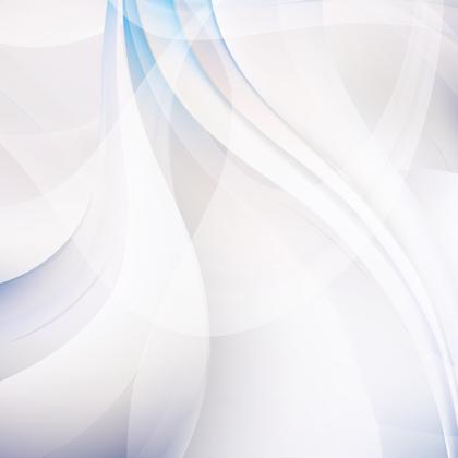 Abstract White Curves