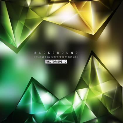 Dark Color Triangular Background