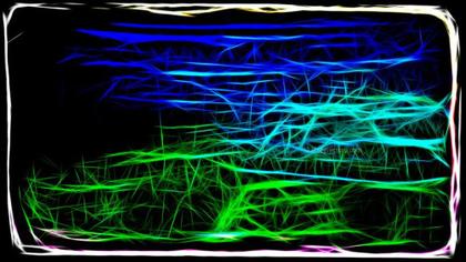 Neon Lines Abstract