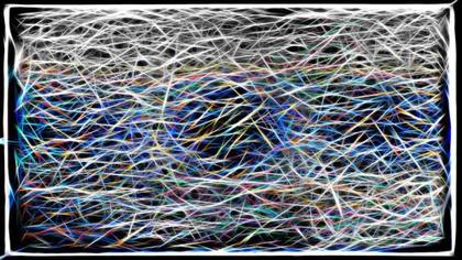 Abstract Glowing Lines
