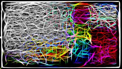 Abstract Neon Lines