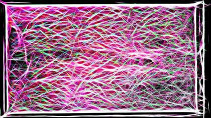Neon Network Abstract