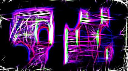 Neon Abstract Shapes