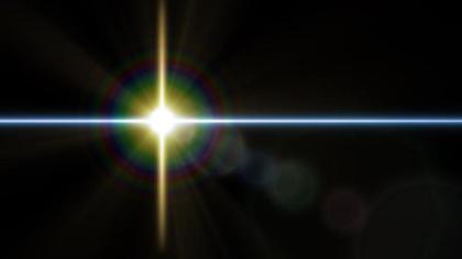 Glowing Cross