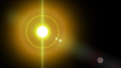 Bright Lens Flare