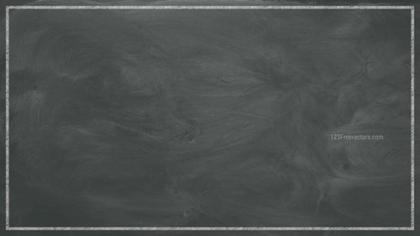 Blackboard With Chalk Frame