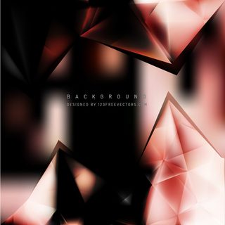 Abstract Dark Color Polygonal Triangular Background
