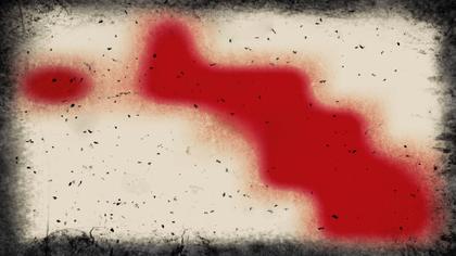 Abstract Red Shape