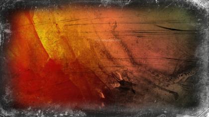 Fire-Toned Grunge Texture
