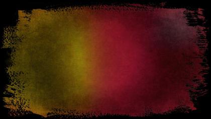 Gradient Abstract with Brush Stroke Frame