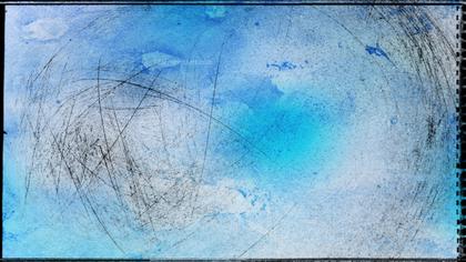Scratched Blue Background