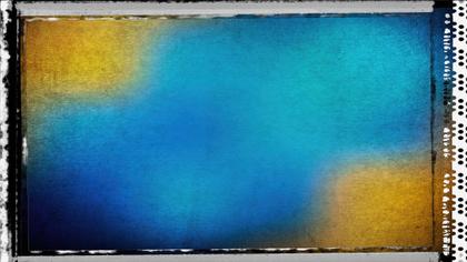 Abstract Color Field with Grunge Frame