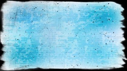 Grunge Blue Brick Wall