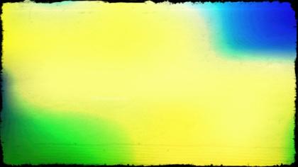 Vibrant Yellow and Blue Gradient