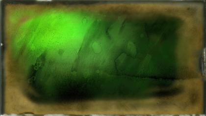 Glowing Green Abstract