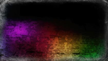 Rainbow Brick Wall
