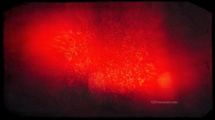Fiery Red Abstract