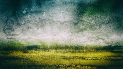 Abstract Watercolor Landscape
