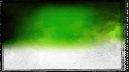 Green and White Abstract