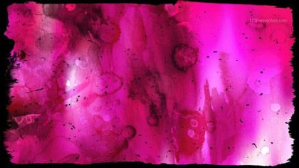 Pink Watercolor Abstract