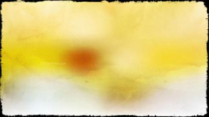 Yellow And Orange Watercolor Texture