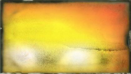 Abstract Yellow and Orange Canvas